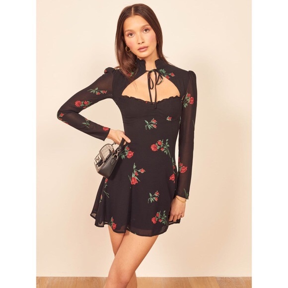 Reformation Dresses & Skirts - ⚡️SALE NWT Reformation Vivianne Rose Cut Out Dress